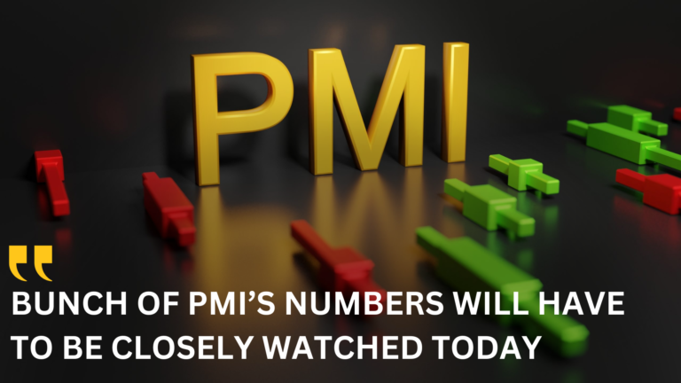 The PMI numbers have come from different currencies indicating a shift in the diffusion index.