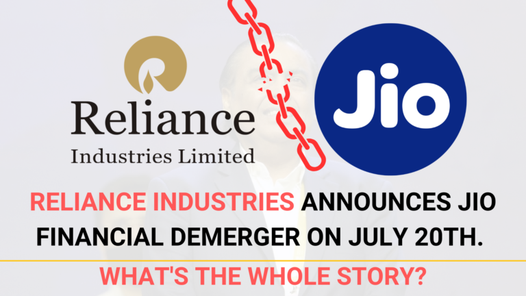 Reliance demerges it's financial wing