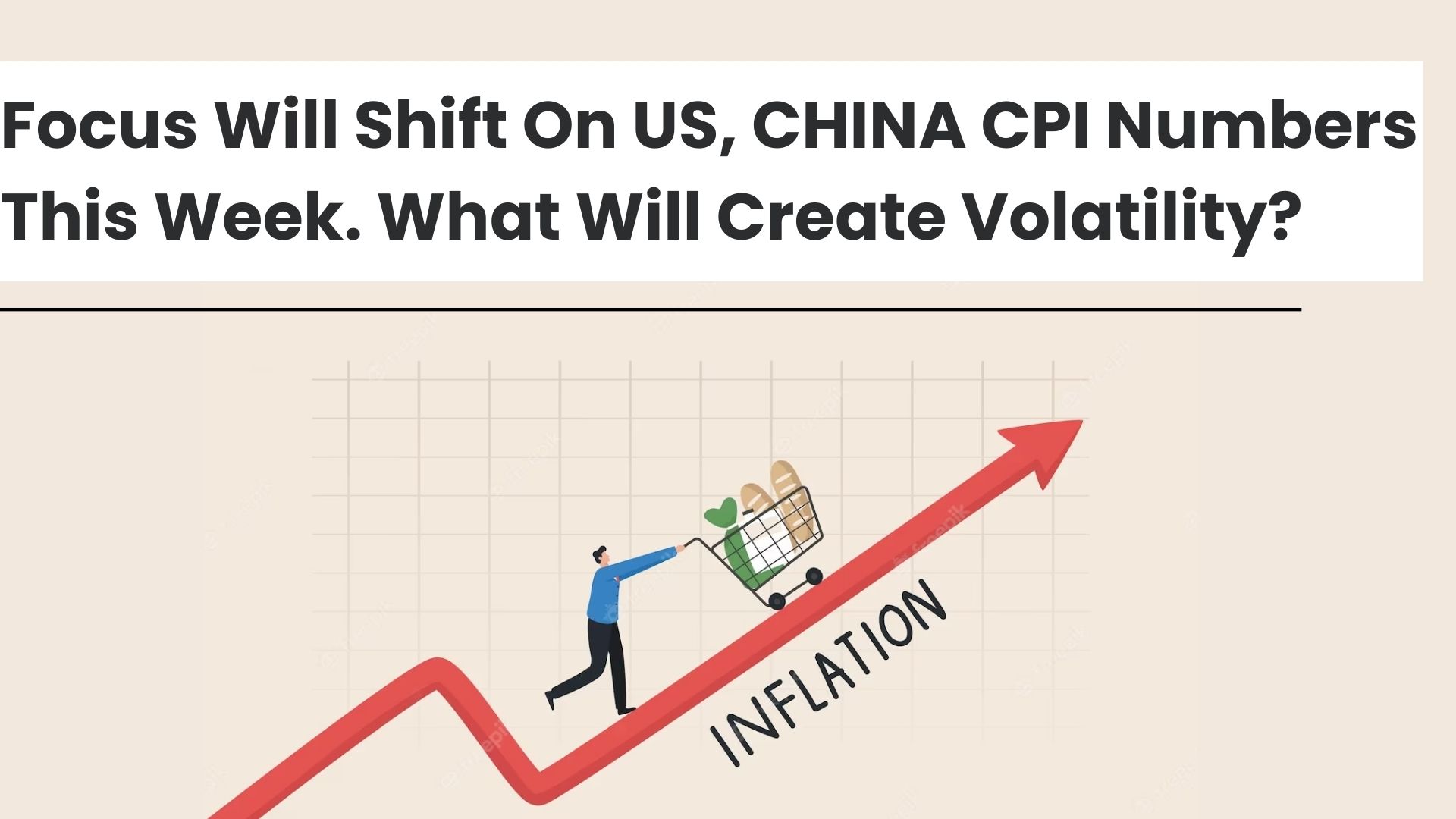 Focus will shift on US, China CPI numbers this week.