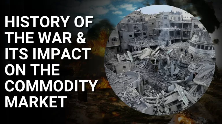 History of the War and Its impact on the commodity market