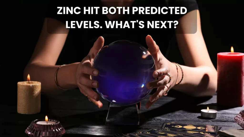Zinc News | Zinc Hit Both Predicted Levels. What's Next?