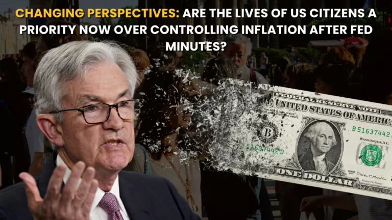 Changing Perspectives: Are The Lives Of US Citizens A Priority Now Over Controlling Inflation After Fed Minutes?