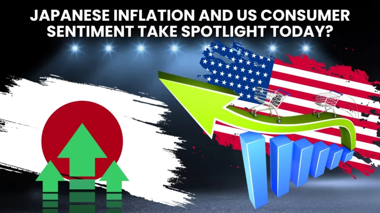 Japanese inflation, US consumer sentiment gives direction today