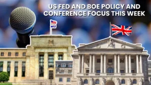 US FED and BOE policy and conference focus this week