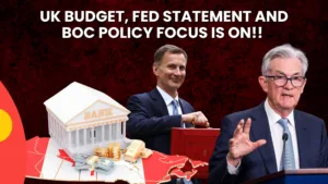 Economic Data: UK Budget, Fed Statement, and BoC Policy Focus Is On!!