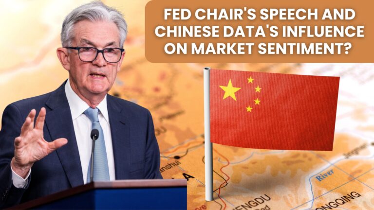 Economic Data: Fed Chair's Speech and Chinese Data's Influence on Market Sentiment?