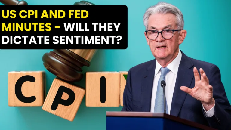 Economic Data: US CPI and Fed Minutes - Will They Dictate Sentiment?