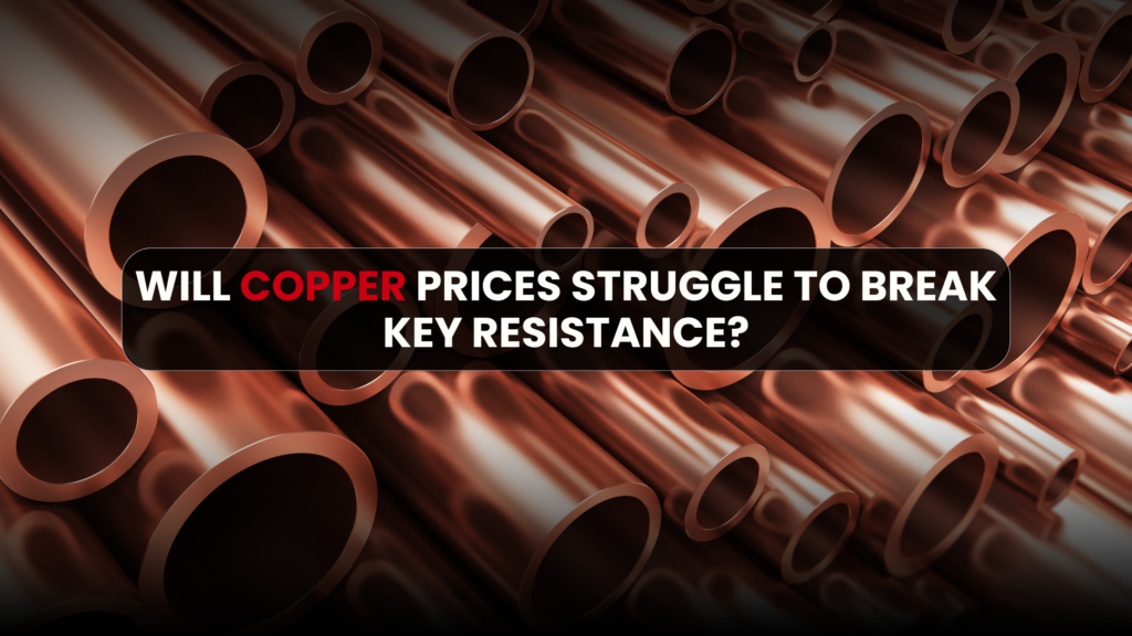 Will copper prices struggle to break key resistance?