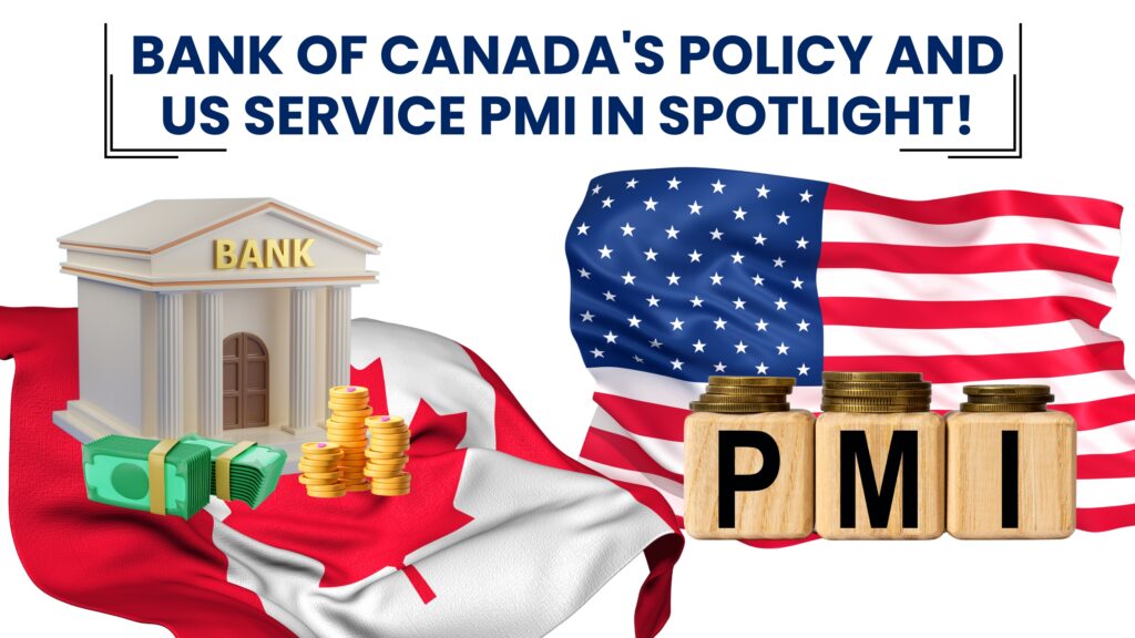Key Market Movers: Bank of Canada Policy & US Service PMI