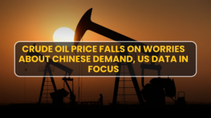 Crude oil price falls on worries about Chinese demand, US data in focus