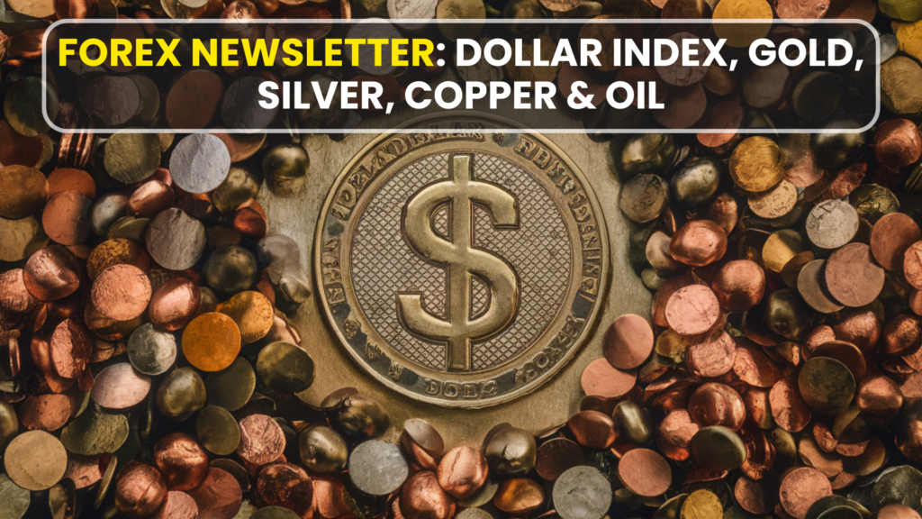 Forex newsletter: Dollar Index, Gold, Silver, Copper & Oil