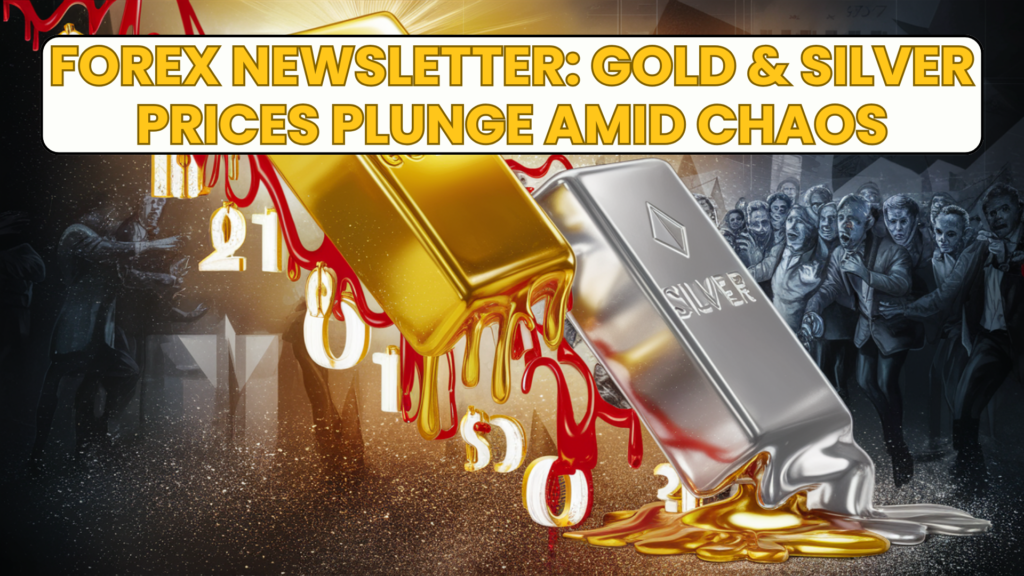 Forex Newsletter: Gold & Silver Prices Plunge Amid Chaos