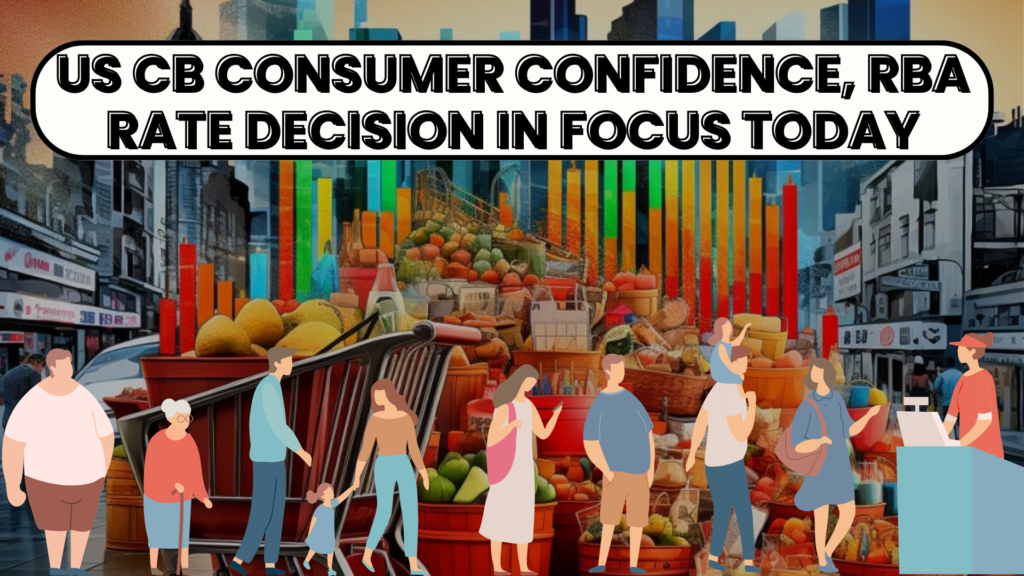 US CB Consumer Confidence, RBA rate decision in Focus today