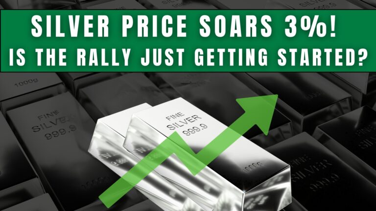 Silver Price Soars 3%! Is the Rally Just Getting Started?