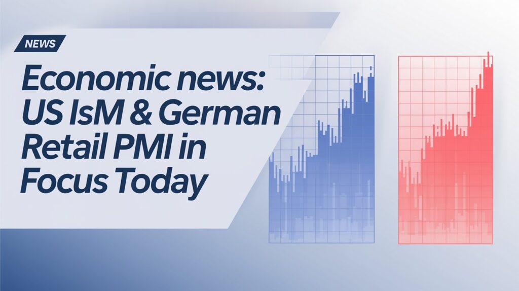 Economic News: US ISM & German Retail PMI in Focus Today