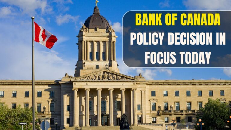 Bank of Canada policy Decision in Focus today