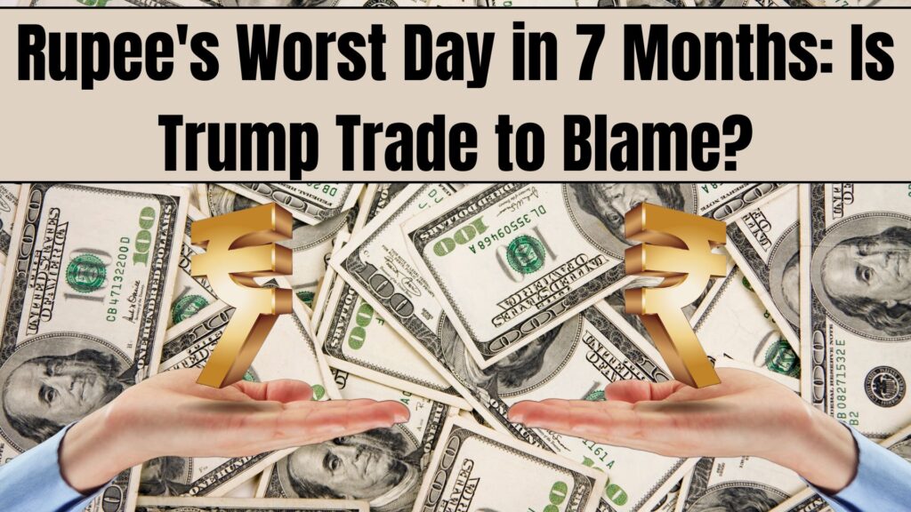 Rupee's Worst Day in 7 Months: Is Trump Trade to Blame?