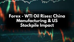 Forex - WTI Oil Rises: China Manufacturing & US Stockpile Impact