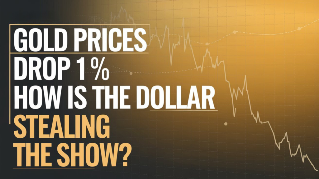 Gold Prices Drop 1%-How Is the Dollar Stealing the Show?