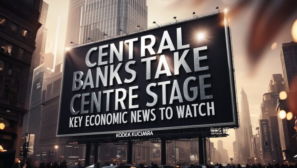 Central Banks Take Centre Stage-Key Economic News to Watch